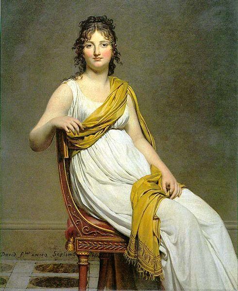 Jacques-Louis  David Madame Raymond de Verninac